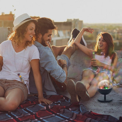 LED-Discokugel mit Bluetooth-Lautsprecher – Perfekt für Partys und Feiern LinkeHomeStore