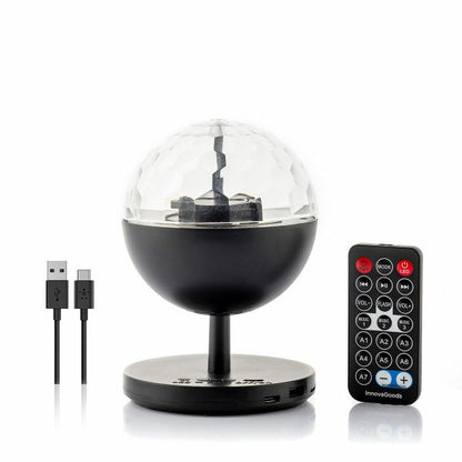 LED-Discokugel mit Bluetooth-Lautsprecher – Perfekt für Partys und Feiern LinkeHomeStore