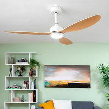 Lade das Bild in den Galerie-Viewer, Deckenventilator -  LED-Licht und 3 ABS-Flügeln
