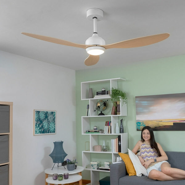 Deckenventilator -  LED-Licht und 3 ABS-Flügeln