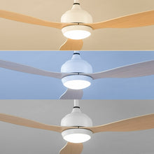 Lade das Bild in den Galerie-Viewer, Deckenventilator -  LED-Licht und 3 ABS-Flügeln
