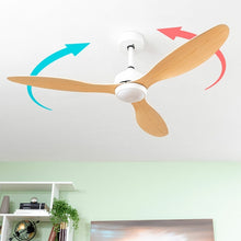 Lade das Bild in den Galerie-Viewer, Deckenventilator -  LED-Licht und 3 ABS-Flügeln
