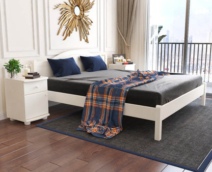 Emilia Kieferbett | Massivholz | Naturholz | 100% Bio-Bett Kiefer Massivholz