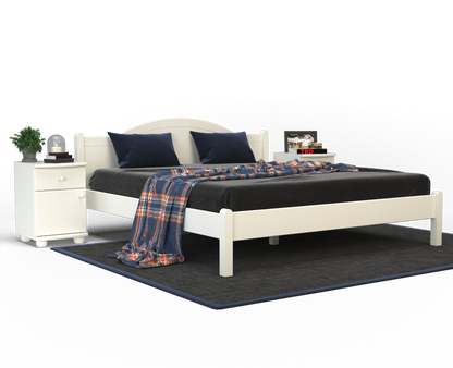 Emilia Kieferbett | Massivholz | Naturholz | 100% Bio-Bett Kiefer Massivholz