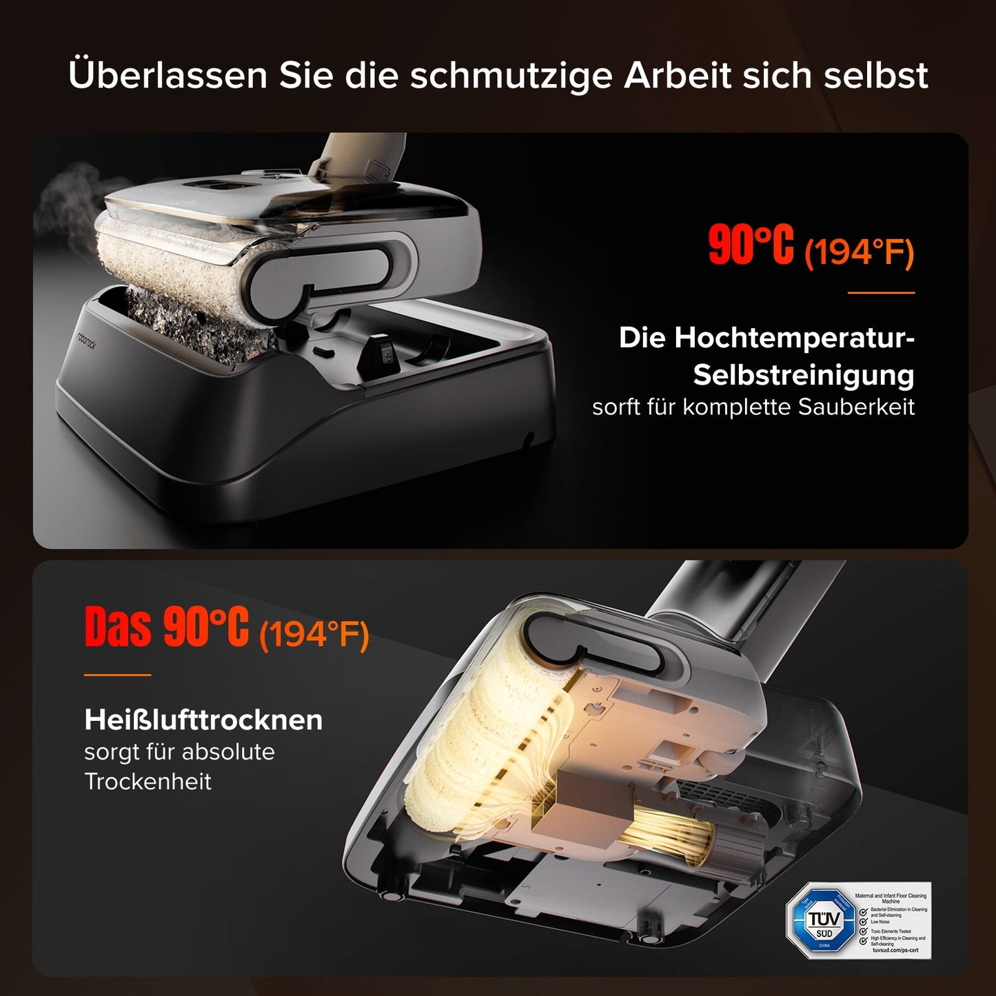 Roborock F25 GT Nass - und Trockenstaubsauger