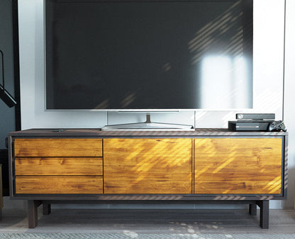 BARCELONA TV-Sideboard/Longboard Massivholz Kommode Kiefer Massivholz
