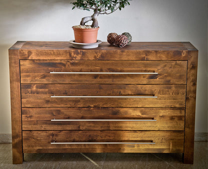 GRANDE Schubladen Massivholz Kommode