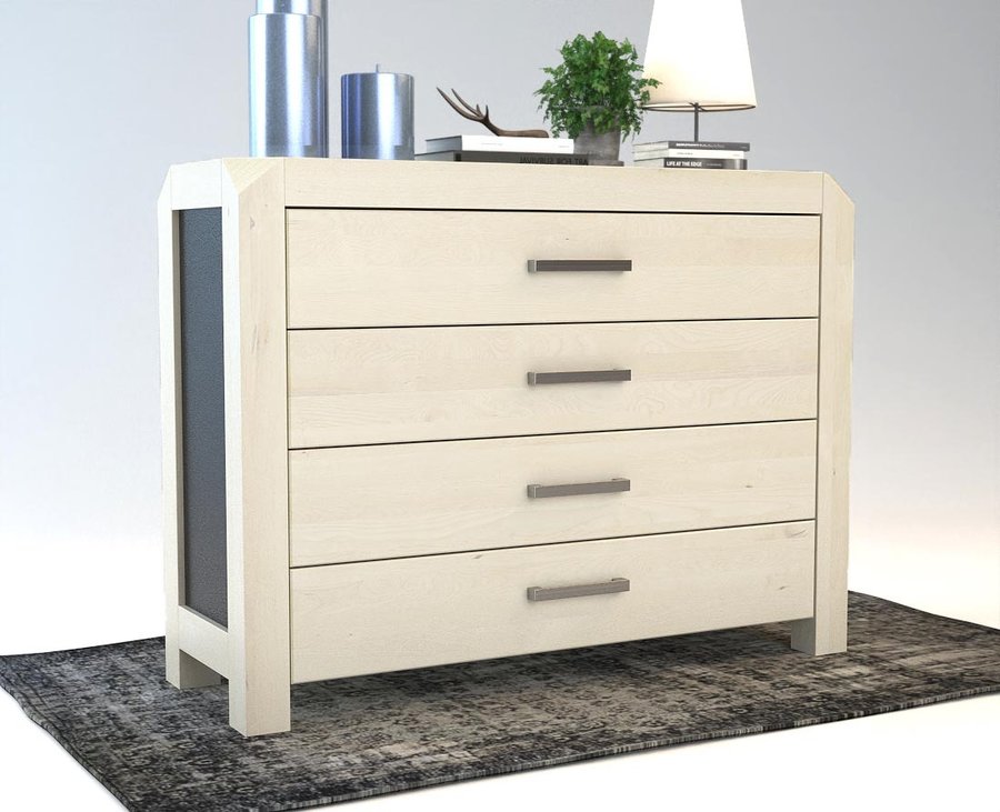 MODENA Schubladen Massivholz Kommode Kiefer Massivholz