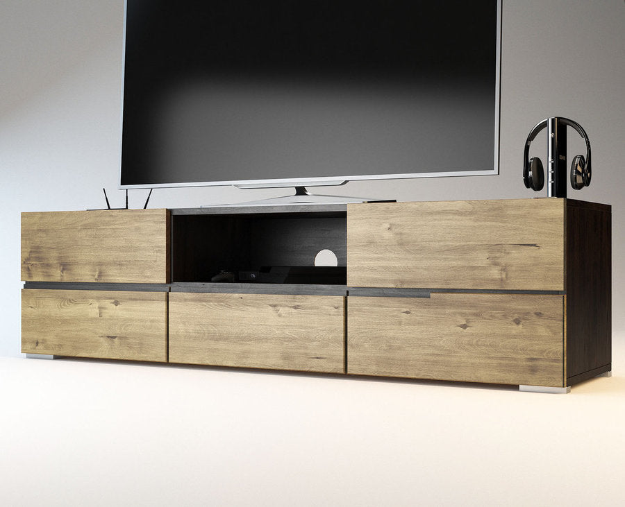 **ARDEA – TV-Sideboard / Longboard aus Birke Kiefer Massivholz