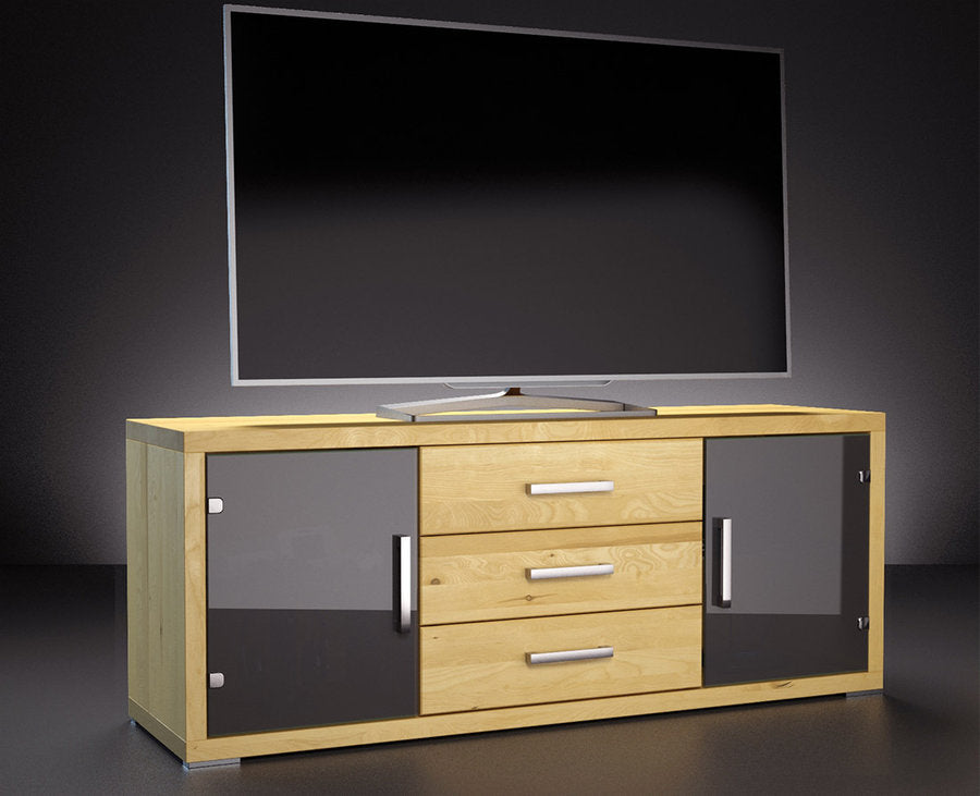 CREATO TV-Sideboard/Longboard Massivholz Kommode Kiefer Massivholz