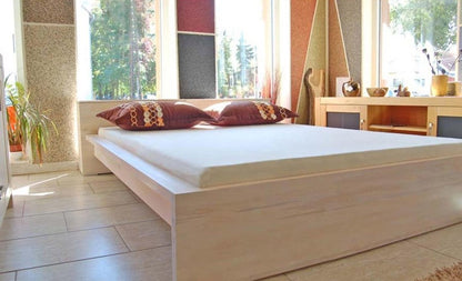 CREATO Massivholzbett mit Bettkasten Kiefer Massivholz