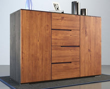 Lade das Bild in den Galerie-Viewer, ARDEA Massivholz Schubladen Kommode Kiefer Massivholz
