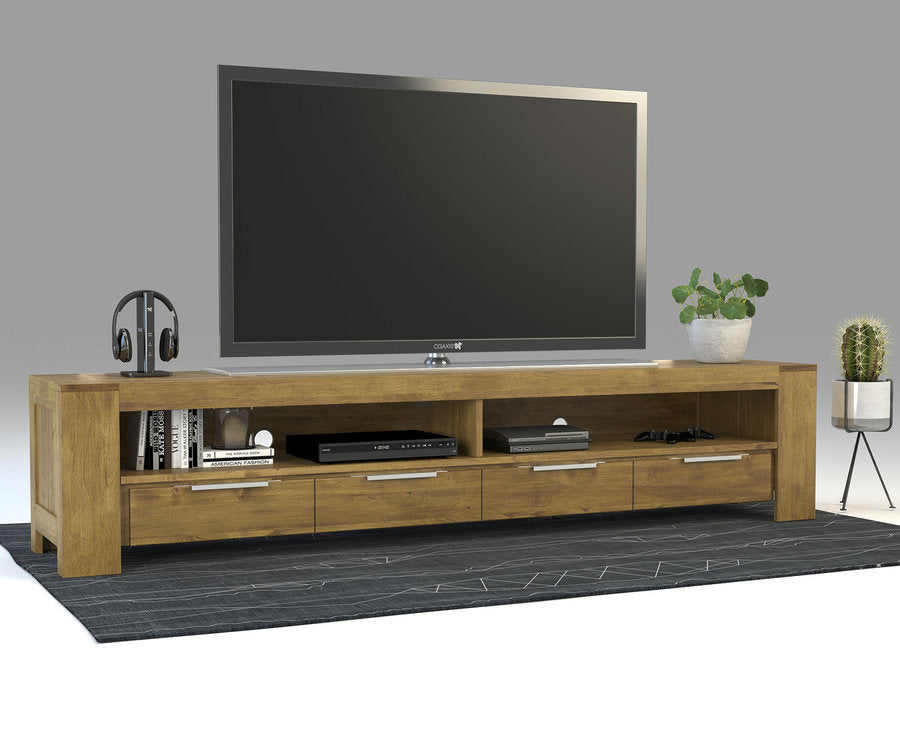 ROBOSTO TV-Sideboard/Longboard Massivholz Kommode Kiefer Massivholz