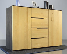 Lade das Bild in den Galerie-Viewer, ARDEA Massivholz Schubladen Kommode Kiefer Massivholz
