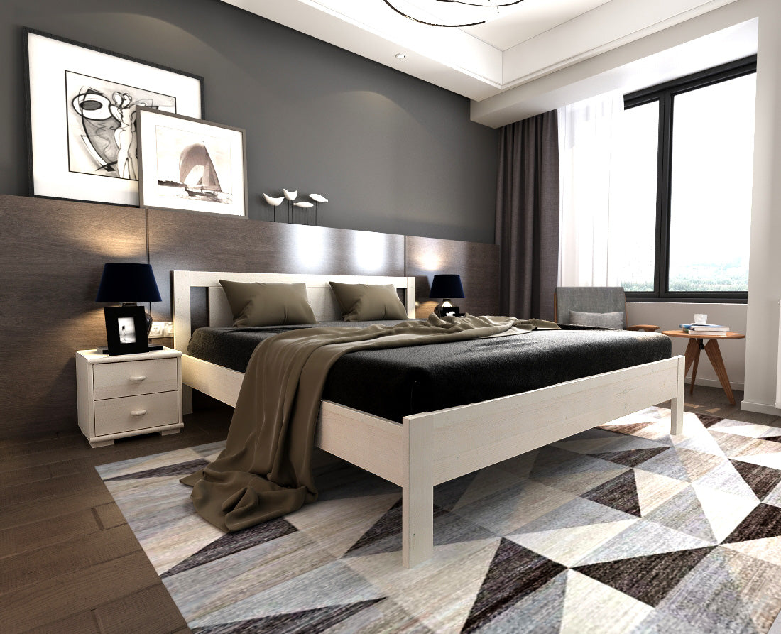 Jana Kieferbett  | Massivholz | Naturholz | 100% Bio-Bett Kiefer Massivholz