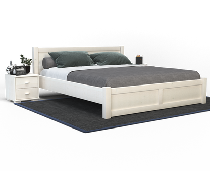 Vanessa Kieferbett | Massivholz | Naturholz | 100% Bio-Bett Kiefer Massivholz
