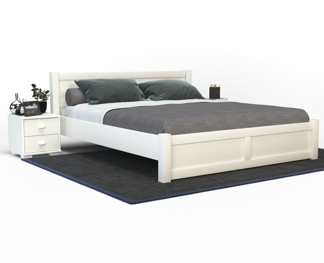Vanessa Kieferbett | Massivholz | Naturholz | 100% Bio-Bett Kiefer Massivholz