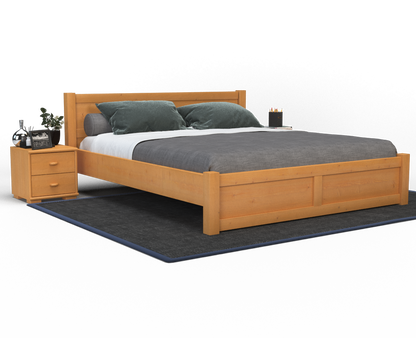 Vanessa Kieferbett | Massivholz | Naturholz | 100% Bio-Bett Kiefer Massivholz
