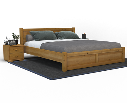 Vanessa Kieferbett | Massivholz | Naturholz | 100% Bio-Bett Kiefer Massivholz