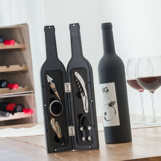 VinoElegance - Premium Wine Bottle Gift Set LinkeHomeStore